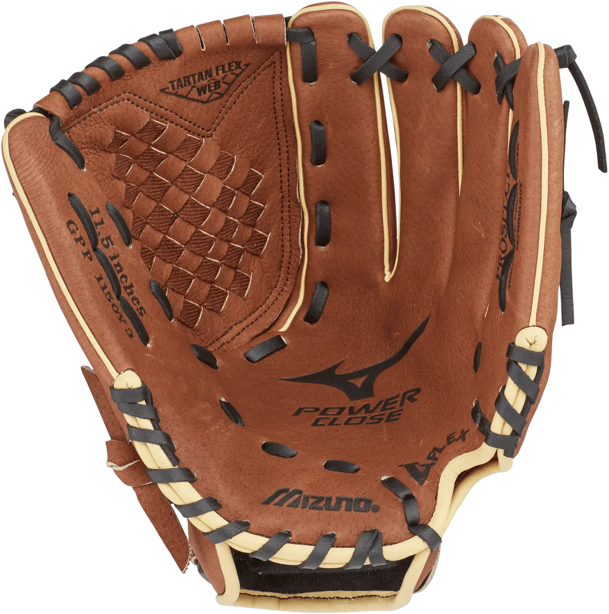 Mizuno 312622 Prospect Powerclose 11.50’’ Utility Glove Gpp1150y3 - Brown