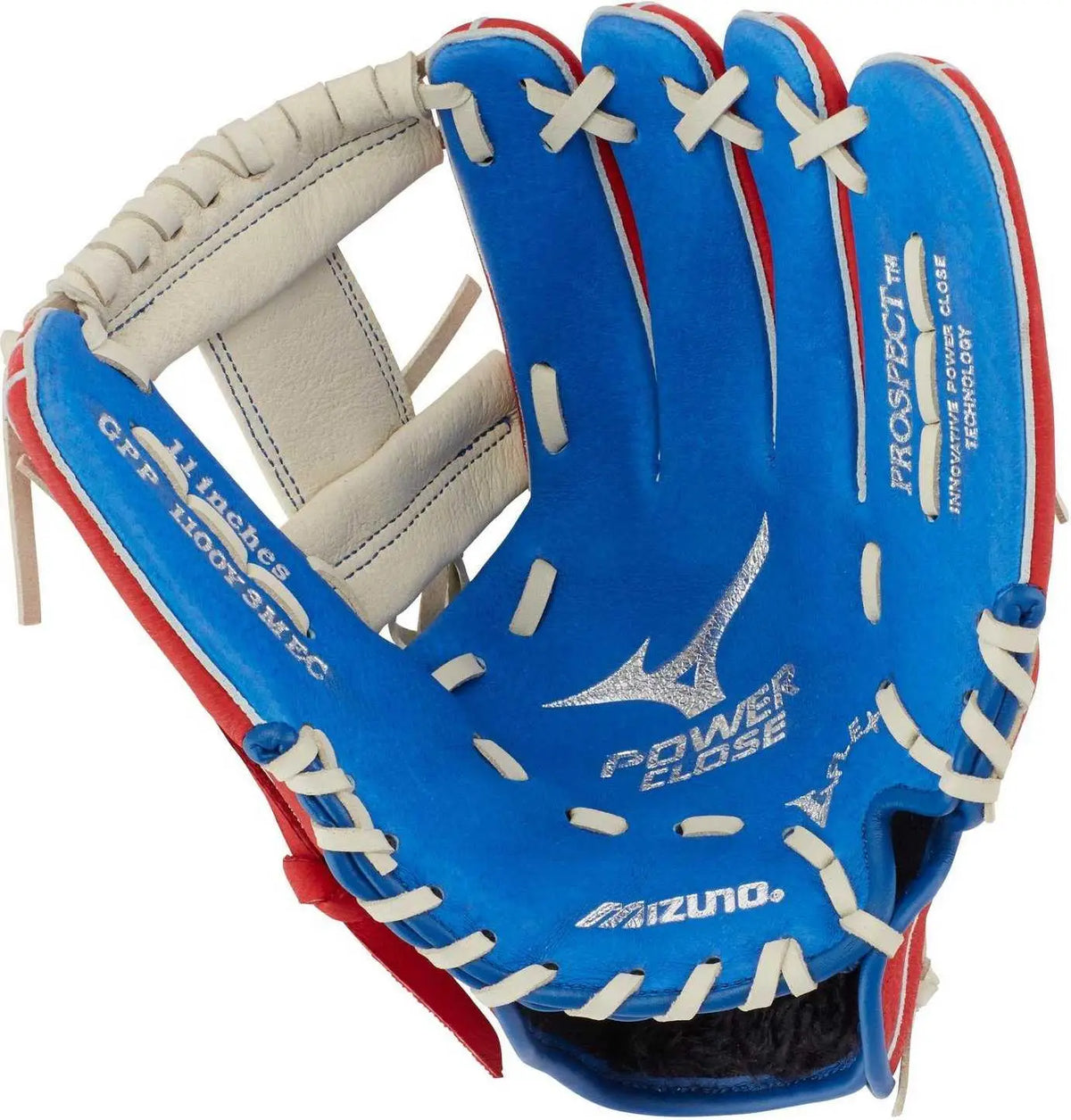 Mizuno 312777 Prospect Powerclose 11.00’’ Utility Glove Gpp1100y3mec - Red Royal