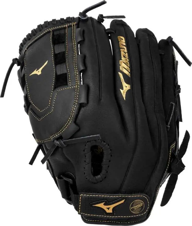Mizuno 312792 Premier Series Slowpitch Outfield Glove 12.50’’ Gpm1255 - Black Gold