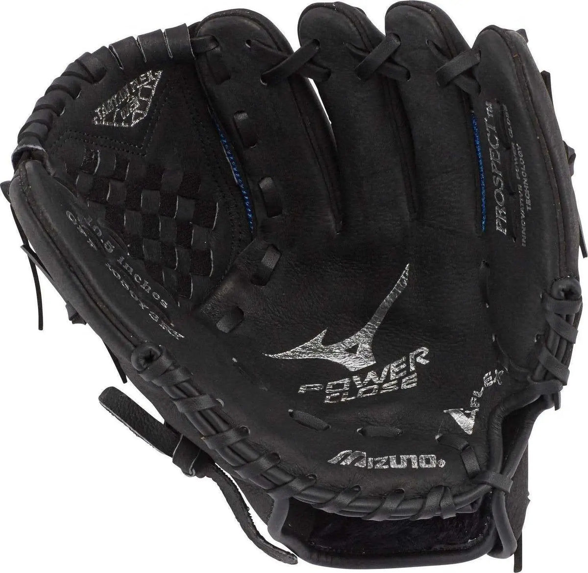Mizuno 312795 Prospect Powerclose 10.50’’ Utility Glove Gpp1050y3ry - Black Royal