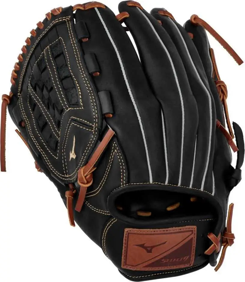 Mizuno 312848 Select 9 Baseball Pitcher Glove 12.00’’ Gsn1200 - Black Brown