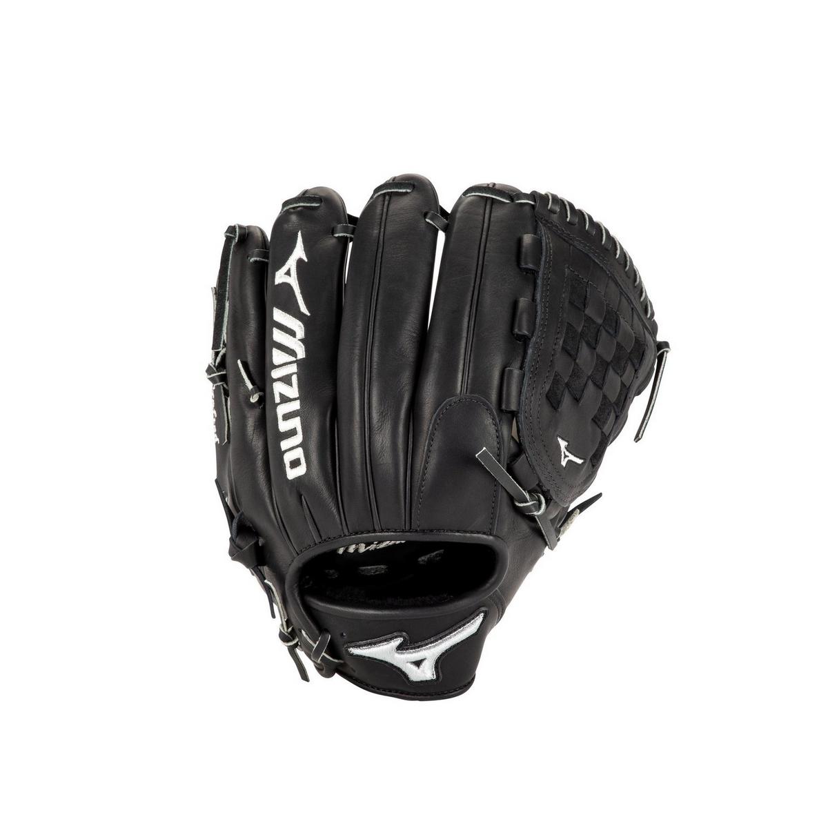 Mizuno 312949 Pro Corey Kluber 12.00’’ Infield Glove - Black Silver - Left Throw