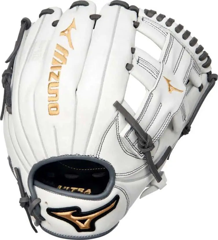 Mizuno 313065 Mvp Prime Fastpitch Softball Infield Glove 11.50’’ Gmvp1150pf4w - White Gray
