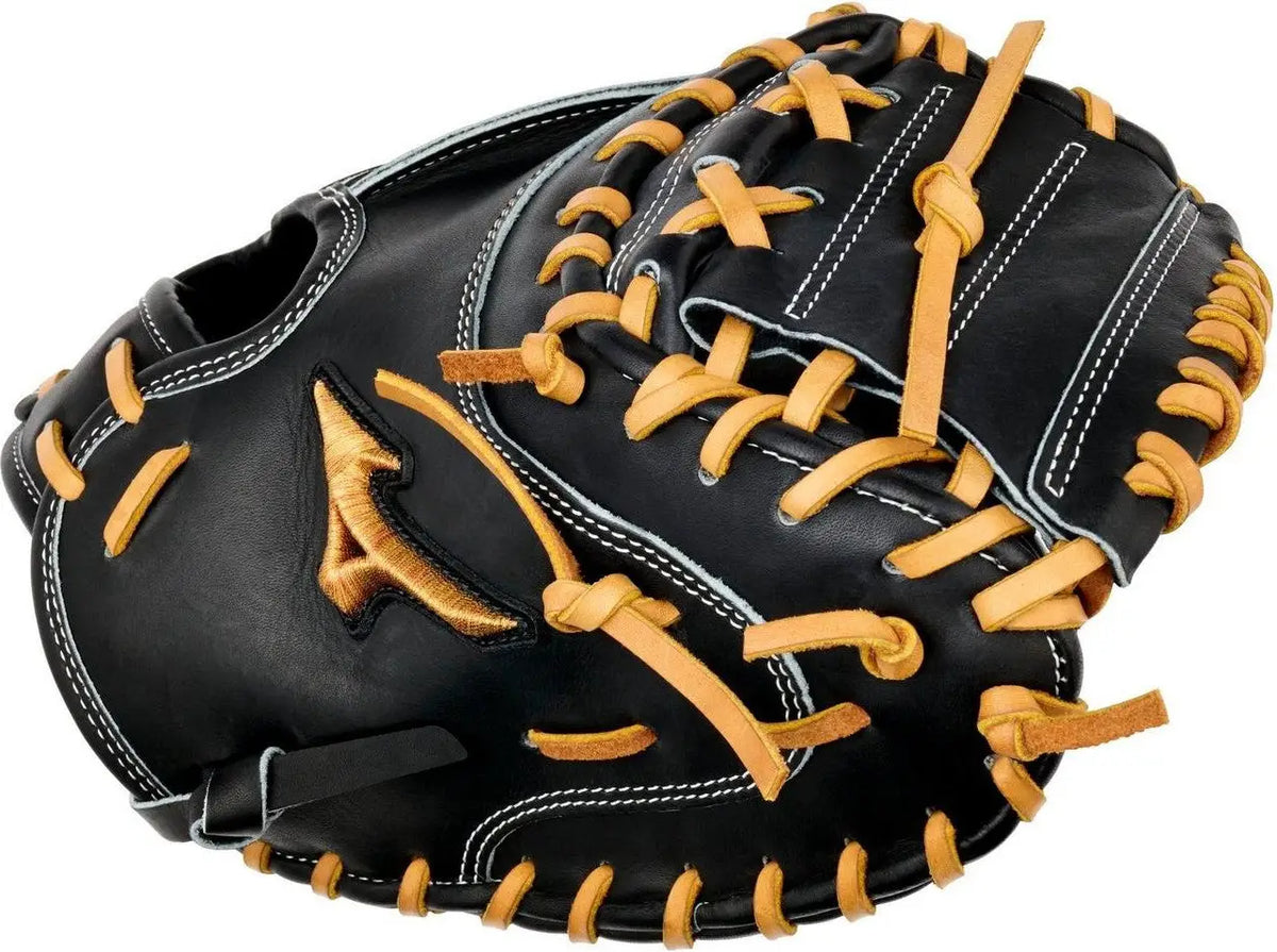 Mizuno 313196 Gmp-2000 Pro Premium Catchers Mitt Baseball Glove 33.5’’ - Black - Right Throw