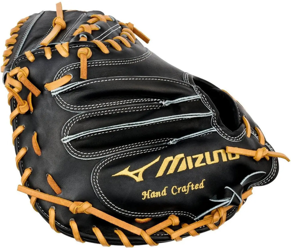 Mizuno 313196 Gmp-2000 Pro Premium Catchers Mitt Baseball Glove 33.5’’ - Black - Right Throw