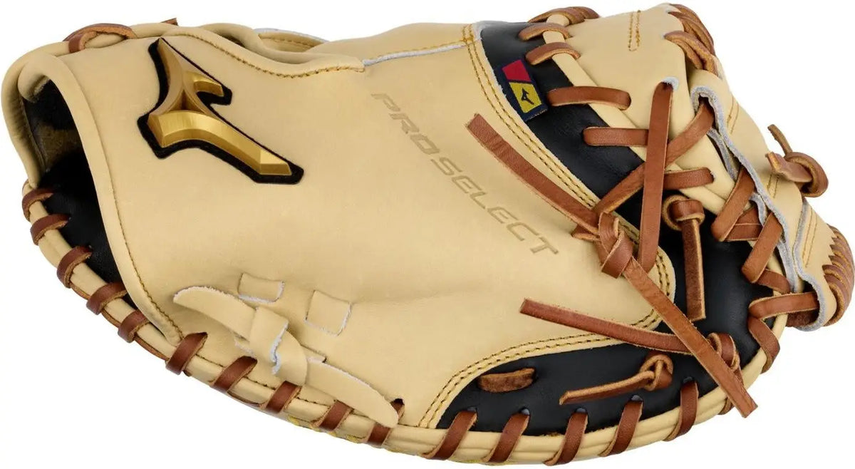 Mizuno 313206 Gps-20 Pro Select Premium Catchers Mitt Baseball Glove 33.50’’ - Camel - Cork / Right Throw