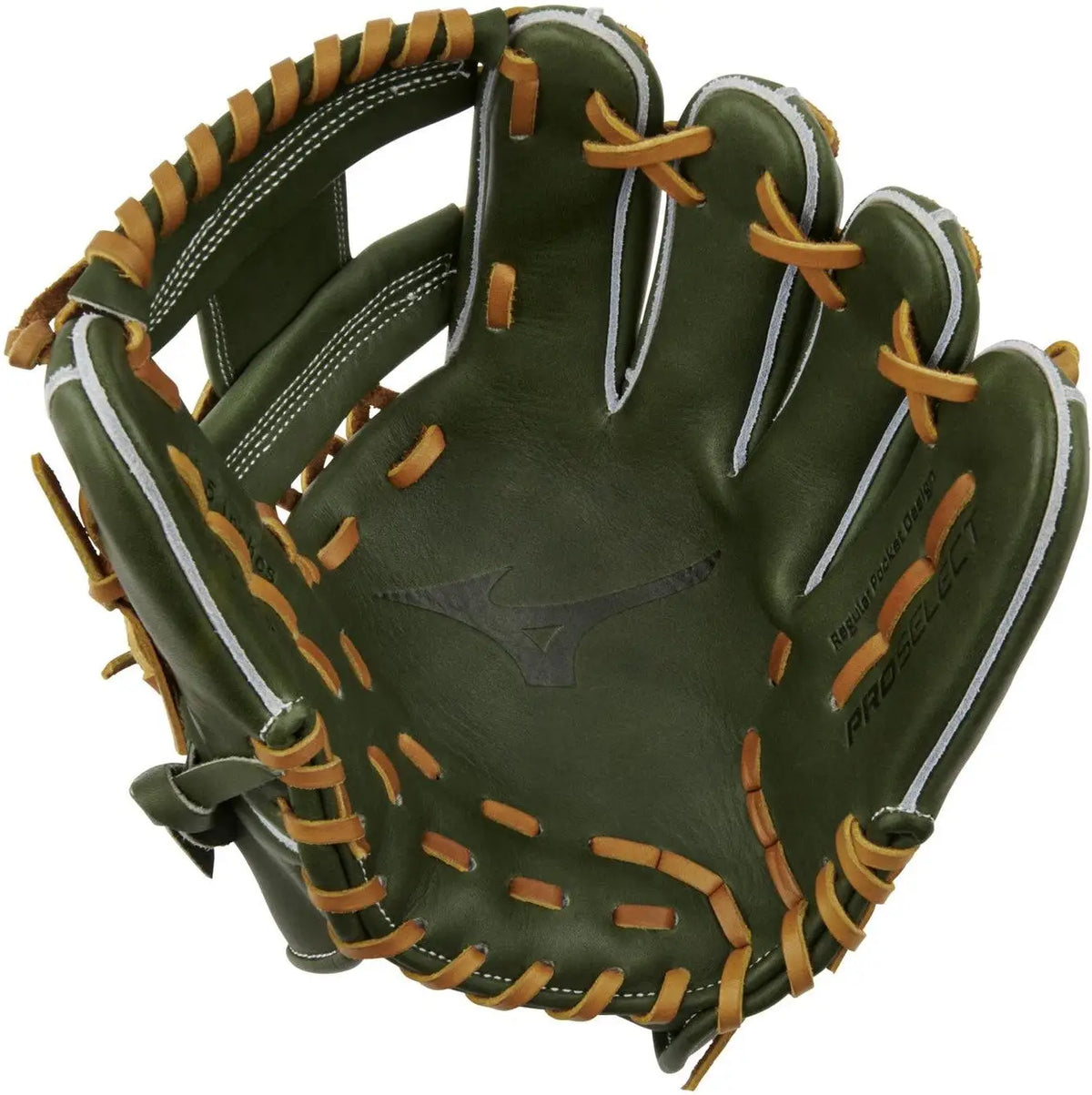 Mizuno 313210 Gps-41r Pro Select Premium Infielder Baseball Glove 11.50’’ - Green - Right Throw