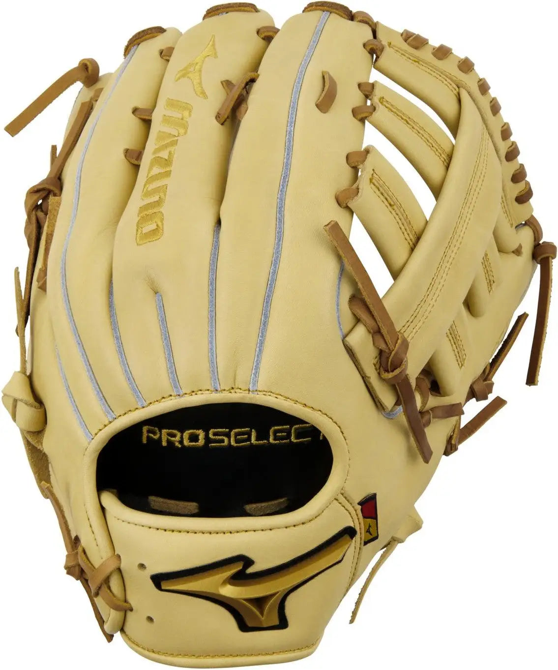 Mizuno 313213 Gps-70d Pro Select Premium Outfielder Baseball Glove 12.75’’ - Camel