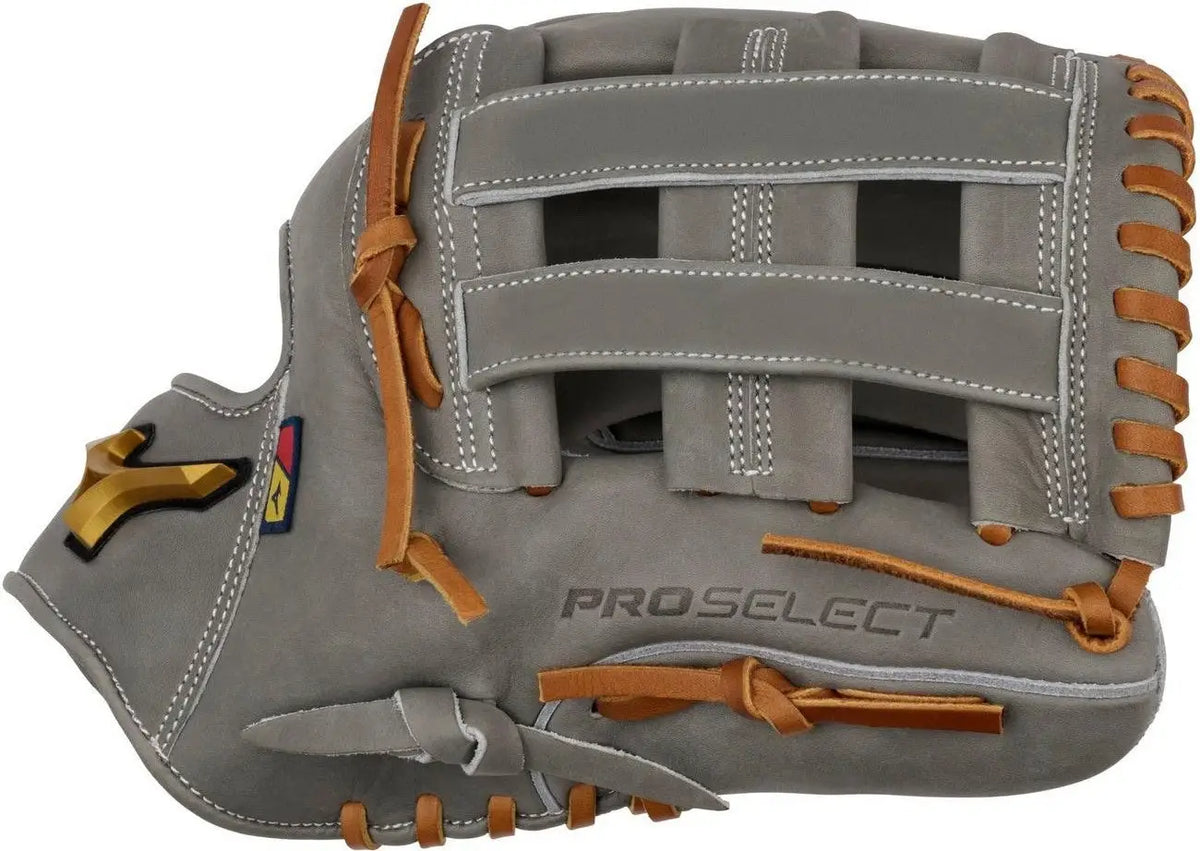Mizuno 313218 Gpsf-12d Pro Select Fastpitch Premium Infielder Glove 12.00’’ - Gray