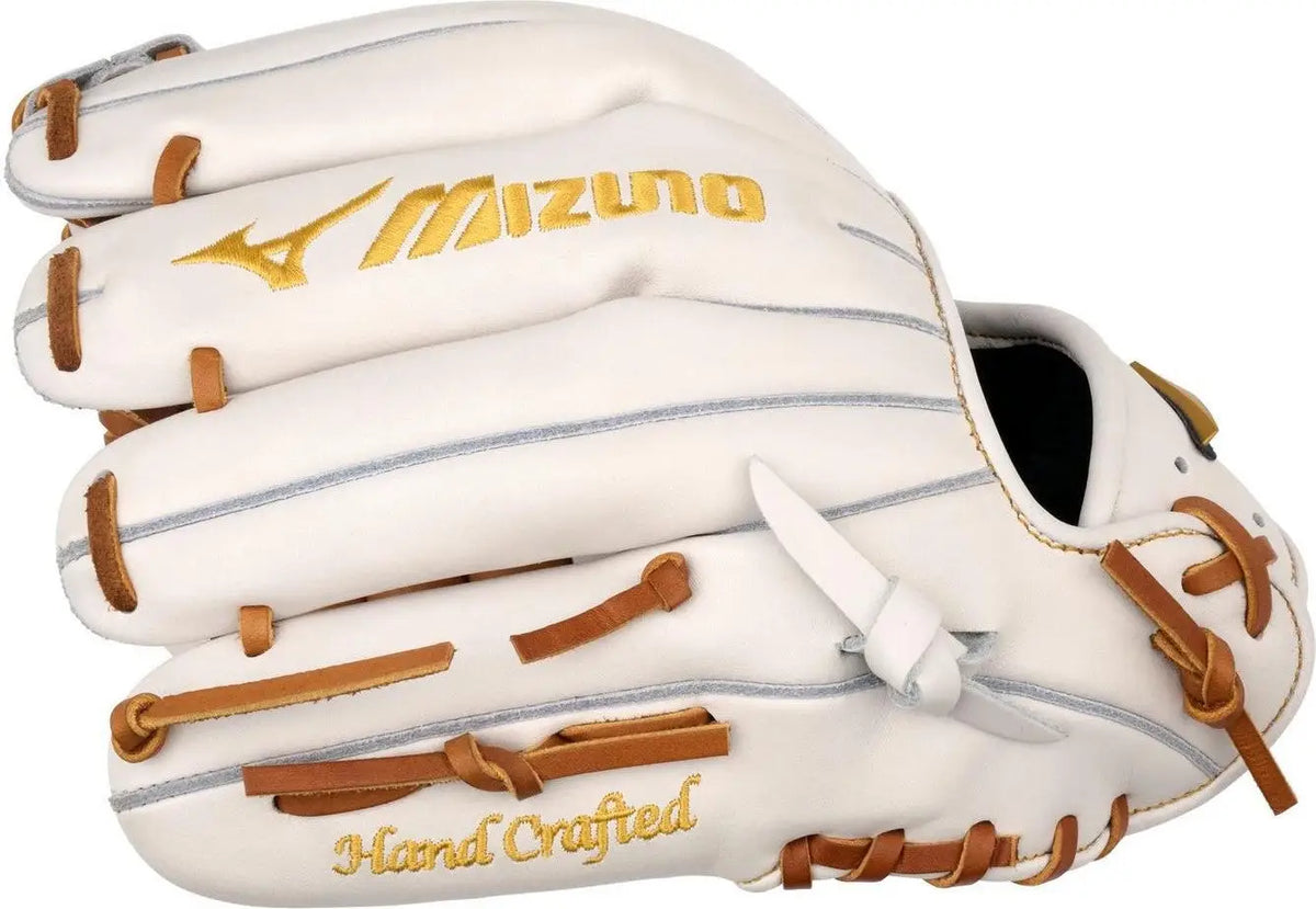 Mizuno 313222 Gpsf-40r Pro Select Fastpitch Premium Infielder Glove 11.50’’ - White - Right Throw