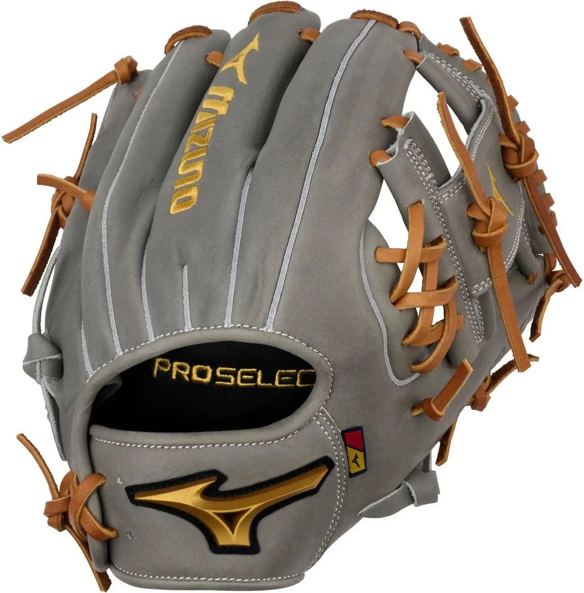Mizuno 313223 Gpsf-50d Pro Select Fastpitch Premium Infielder Glove 11.75’’ - Gray - Right Throw