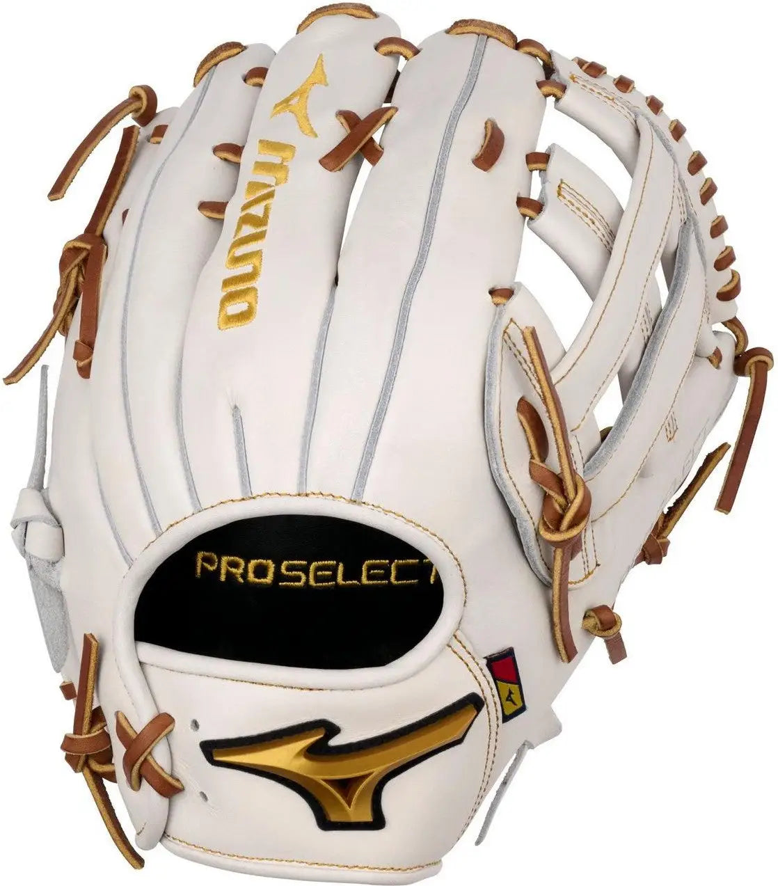 Mizuno 313226 Gpsf-71d Pro Select Fastpitch Premium Outfielder Glove 12.50’’ - White