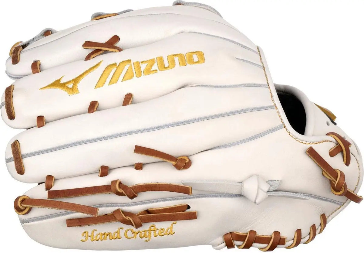 Mizuno 313226 Gpsf-71d Pro Select Fastpitch Premium Outfielder Glove 12.50’’ - White
