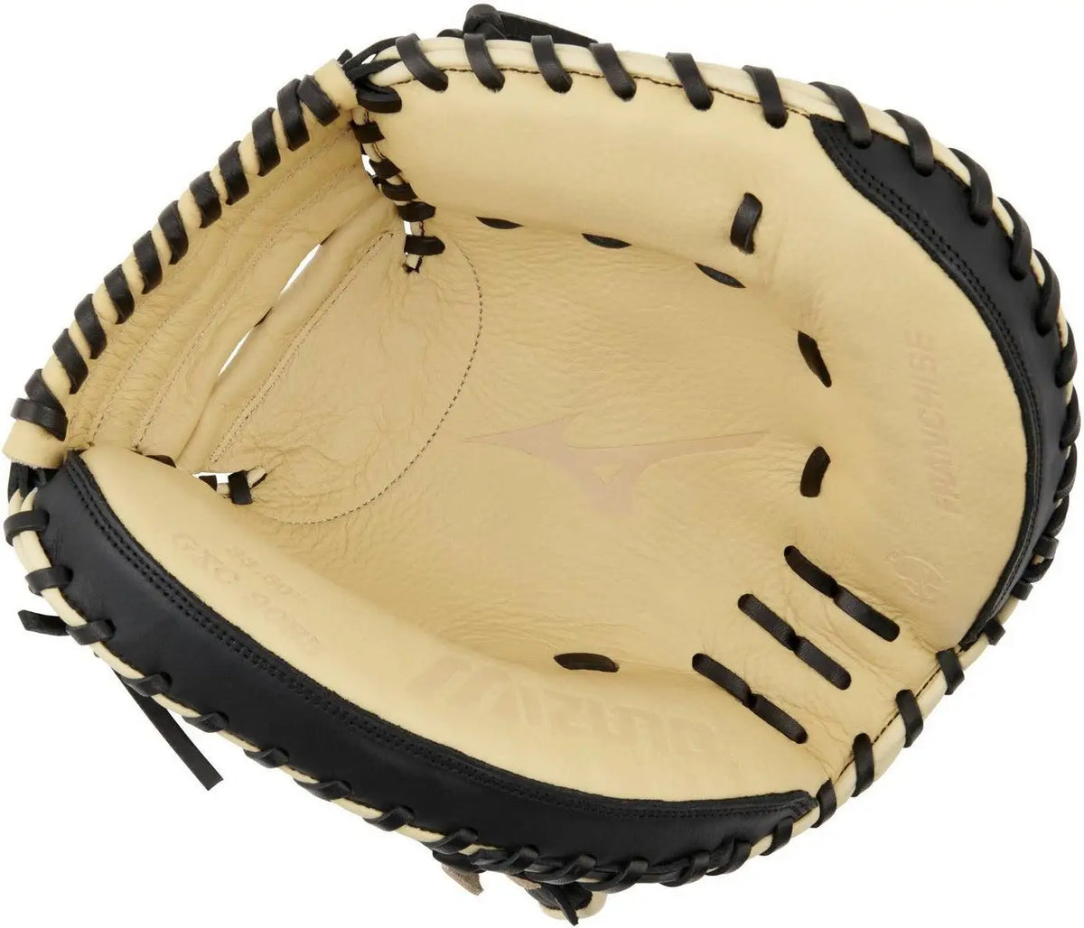 Mizuno 313239 Gxc90b5 Franchise Bb Catchers Mitt Baseball Glove 33.5’’ - Black-tan