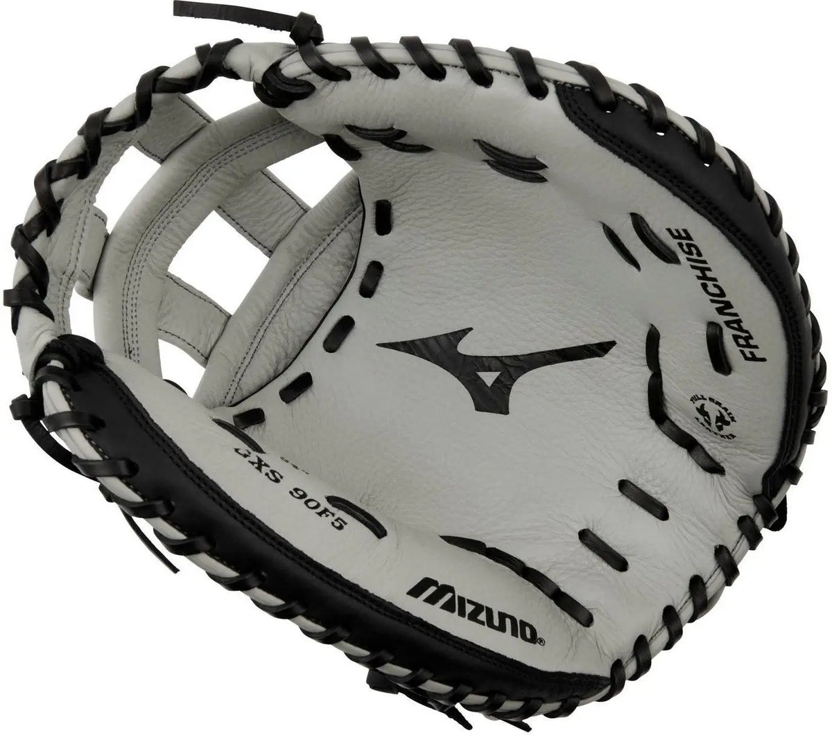 Mizuno 313245 Gxs90f5 Franchise Fastpitch Catchers Mitt Glove 34.00’’ - Gray-black