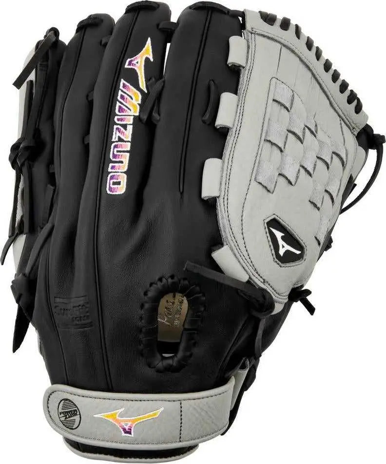Mizuno 313248 Franchise Fastpitch Outfielder Glove 12.00’’ Gfn1300f5 - Gray Black