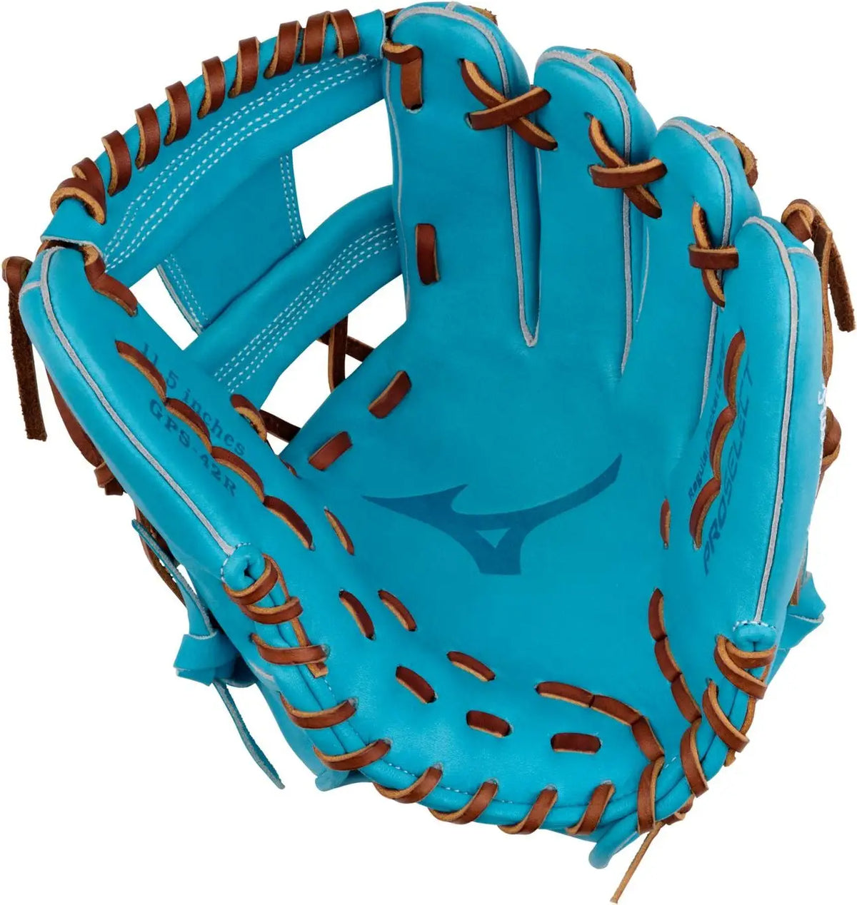 Mizuno 313328 Gps-42r Pro Select Premium Infielder Baseball Glove 11.50’’ - Blue - Right Throw
