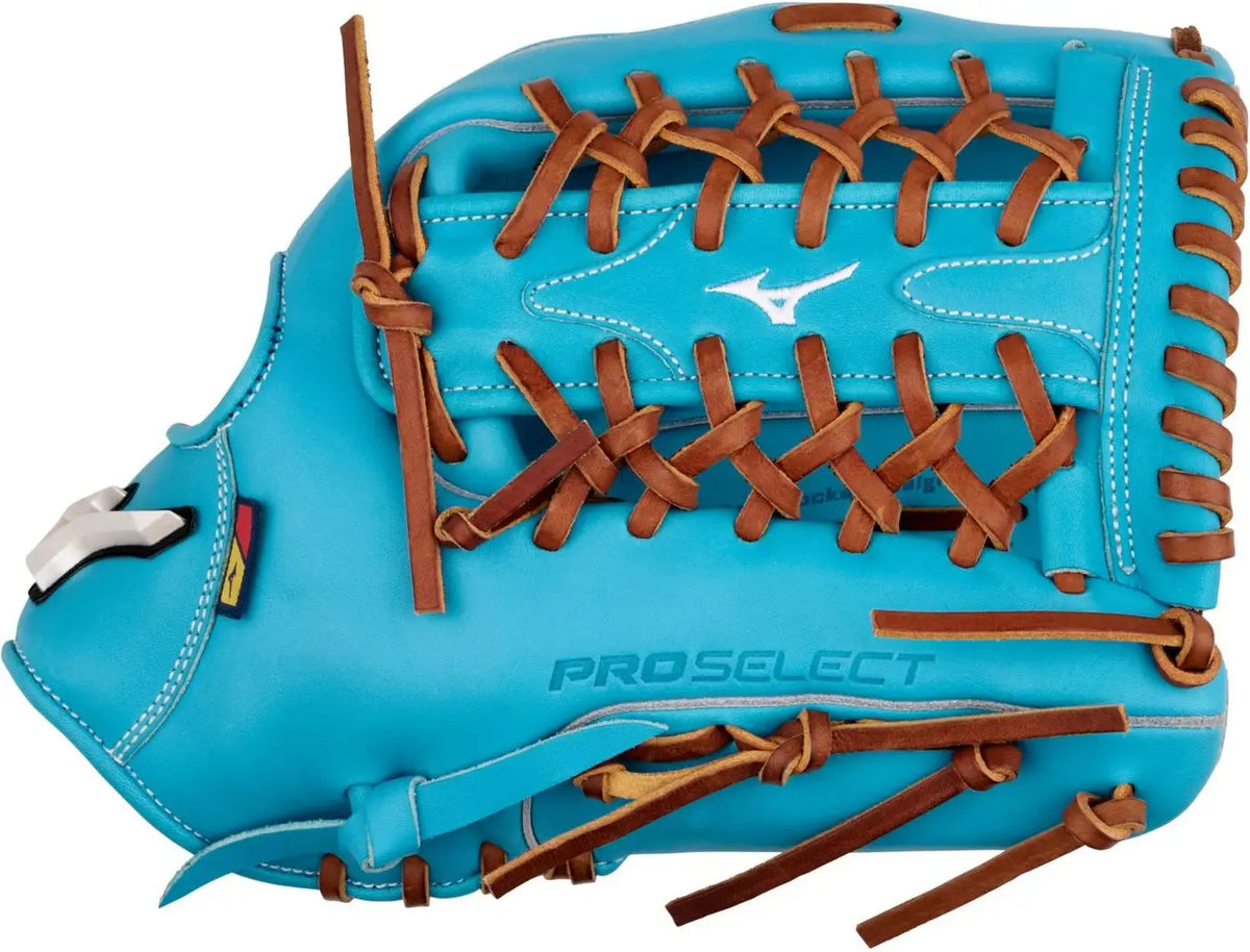 Mizuno 313330 Gps-72d Pro Select Premium Outfielder Baseball Glove 12.75’’ - Blue