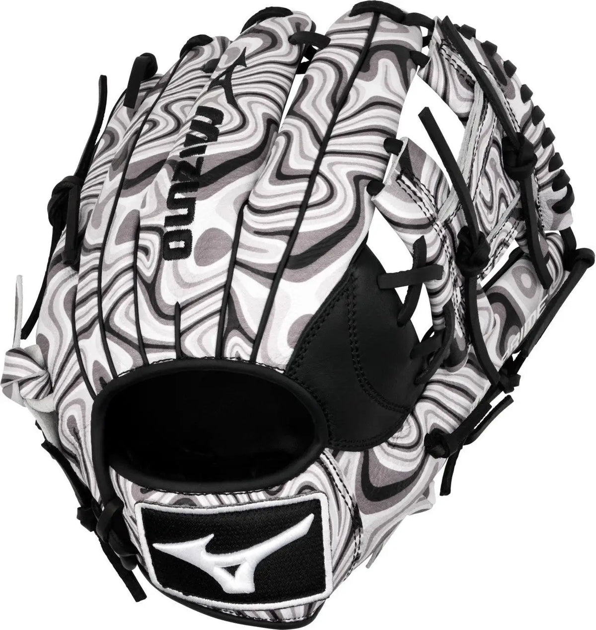 Mizuno 313337 Gmvp-40mp Mvp Prime M-print Infield Baseball Glove 11.50’’ - Oil Slick - Right Throw