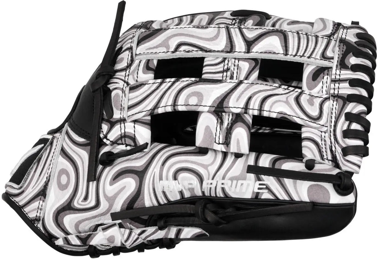Mizuno 313339 Gmvp-70mp Mvp Prime M-print Outfield Baseball Glove 12.75’’ - Oil Slick