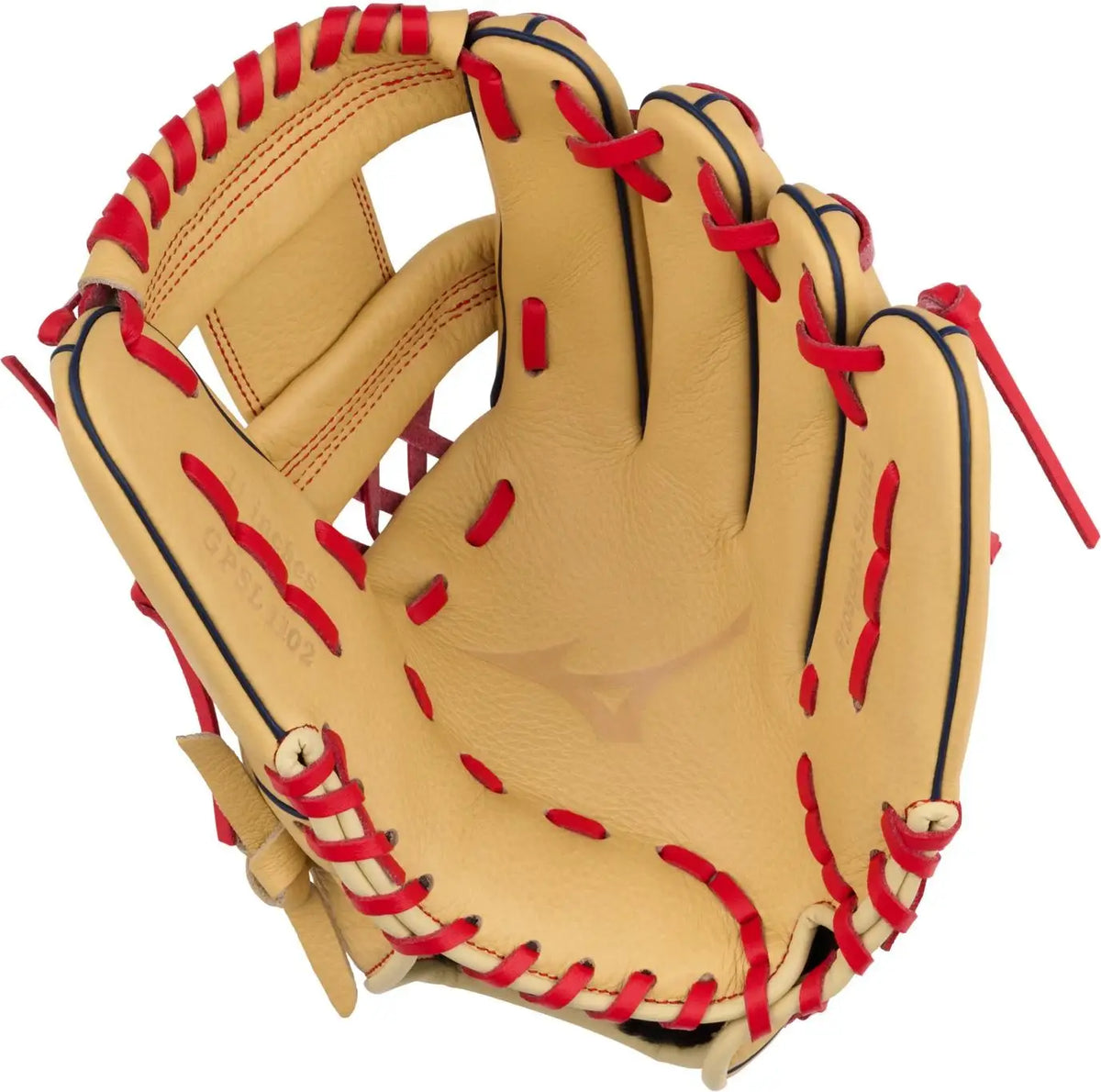 Mizuno 313340 Gpsl1102 Prospect Select Bb Series Infield Baseball Glove 11.00’’ - Tan Red