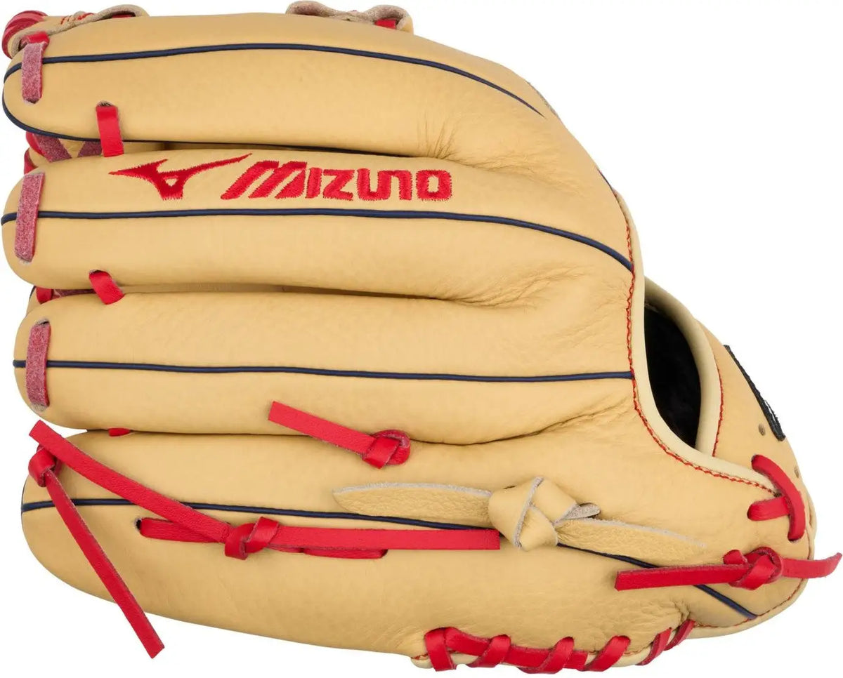 Mizuno 313340 Gpsl1102 Prospect Select Bb Series Infield Baseball Glove 11.00’’ - Tan Red