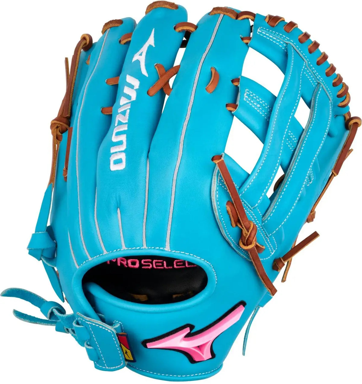Mizuno 313345 Gpsf-72d Pro Select Fastpitch Premium Outfielder Glove 12.50’’ - Blue