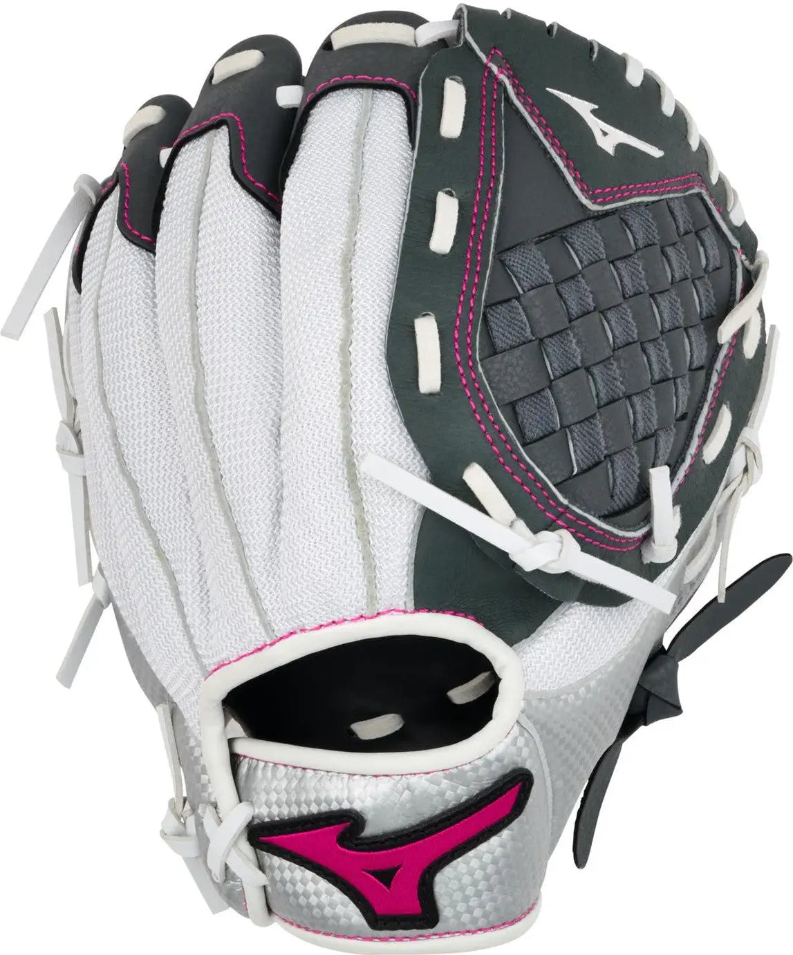 Mizuno 313355 Gpp1000f4 Fastpitch Prospect Finch Series Youth Utility Glove 10.00’’ - White-gray