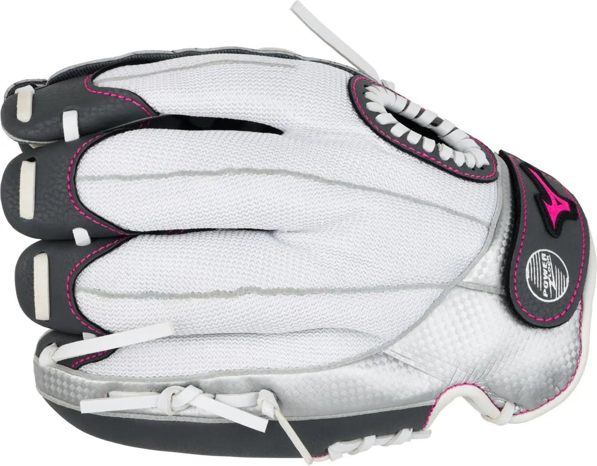 Mizuno 313356 Gpp1100f4 Fastpitch Prospect Finch Series Youth Utility Glove 11.00’’ - White-gray