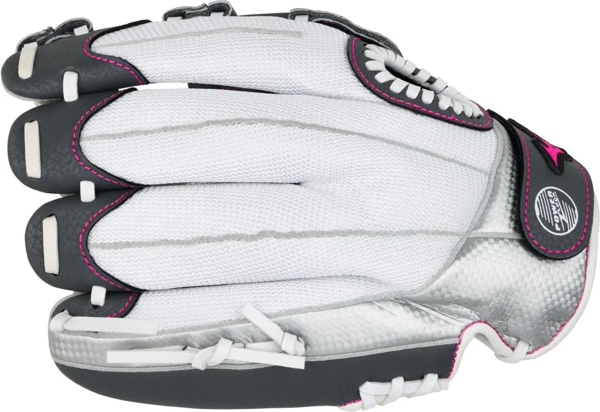 Mizuno 313357 Gpp1150f4 Fastpitch Prospect Finch Series Youth Utility Glove 11.50’’ - White-gray