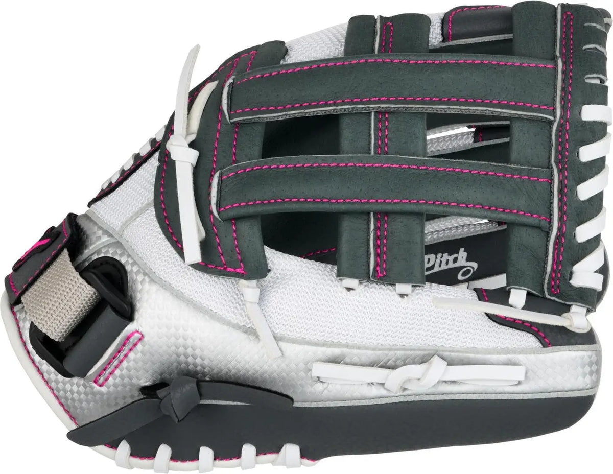 Mizuno 313357 Gpp1150f4 Fastpitch Prospect Finch Series Youth Utility Glove 11.50’’ - White-gray