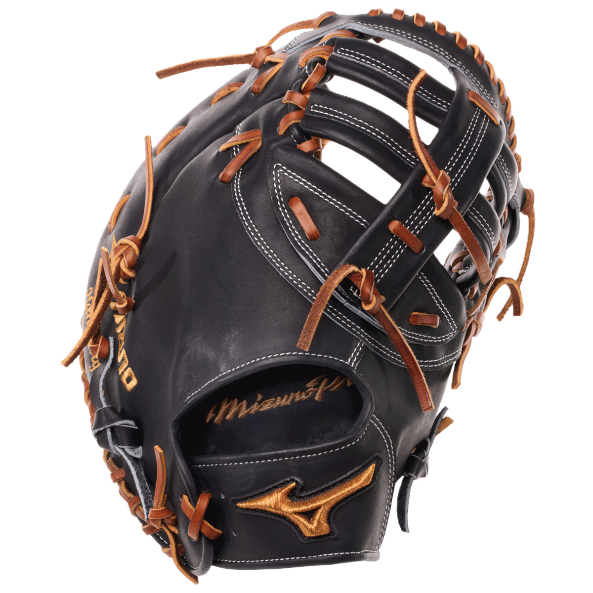 Mizuno 313457 Gmp-3001j Pro Premium 13.00’’ 1st Base Mitt Baseball Glove - Black - Left Throw