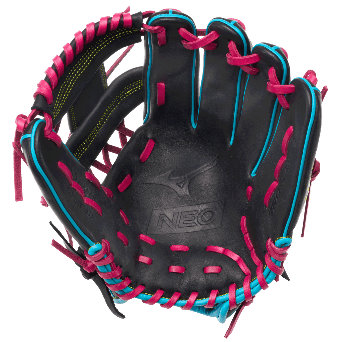 Mizuno 313464 Pro Select Neo Baseball Infield Glove 11.50’’ Gpsn-40 - Black Pink - Right Throw