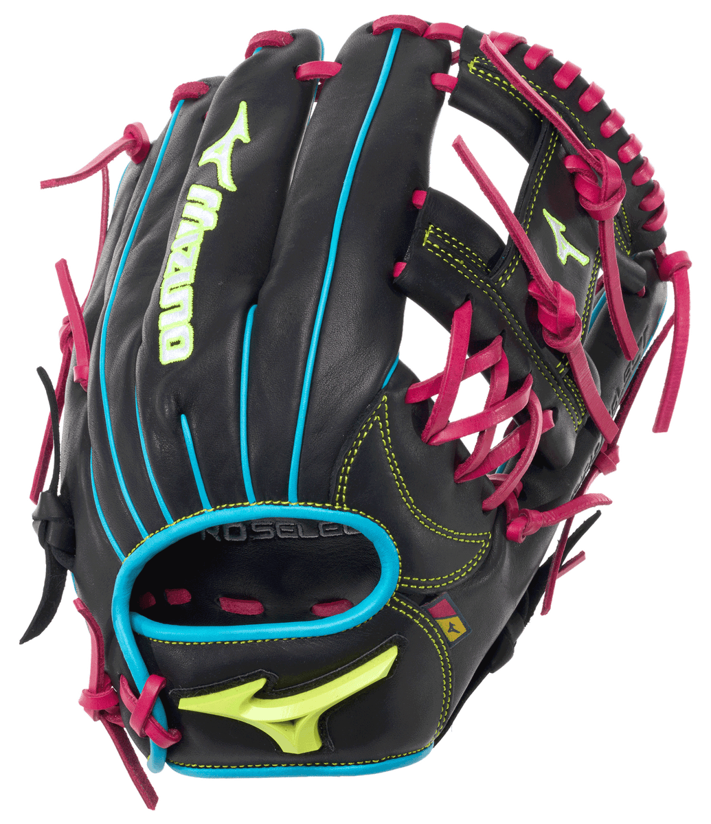 Mizuno 313464 Pro Select Neo Baseball Infield Glove 11.50’’ Gpsn-40 - Black Pink - Right Throw