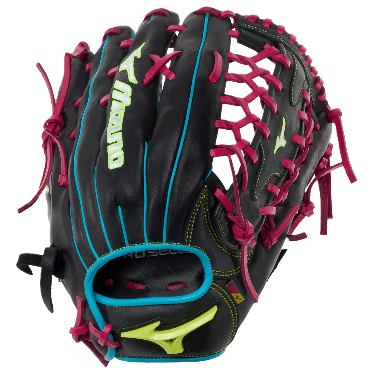 Mizuno 313466 Gpsn-70 Pro Select Neo 12.50’’ Outfield Glove - Black Pink - Left Throw