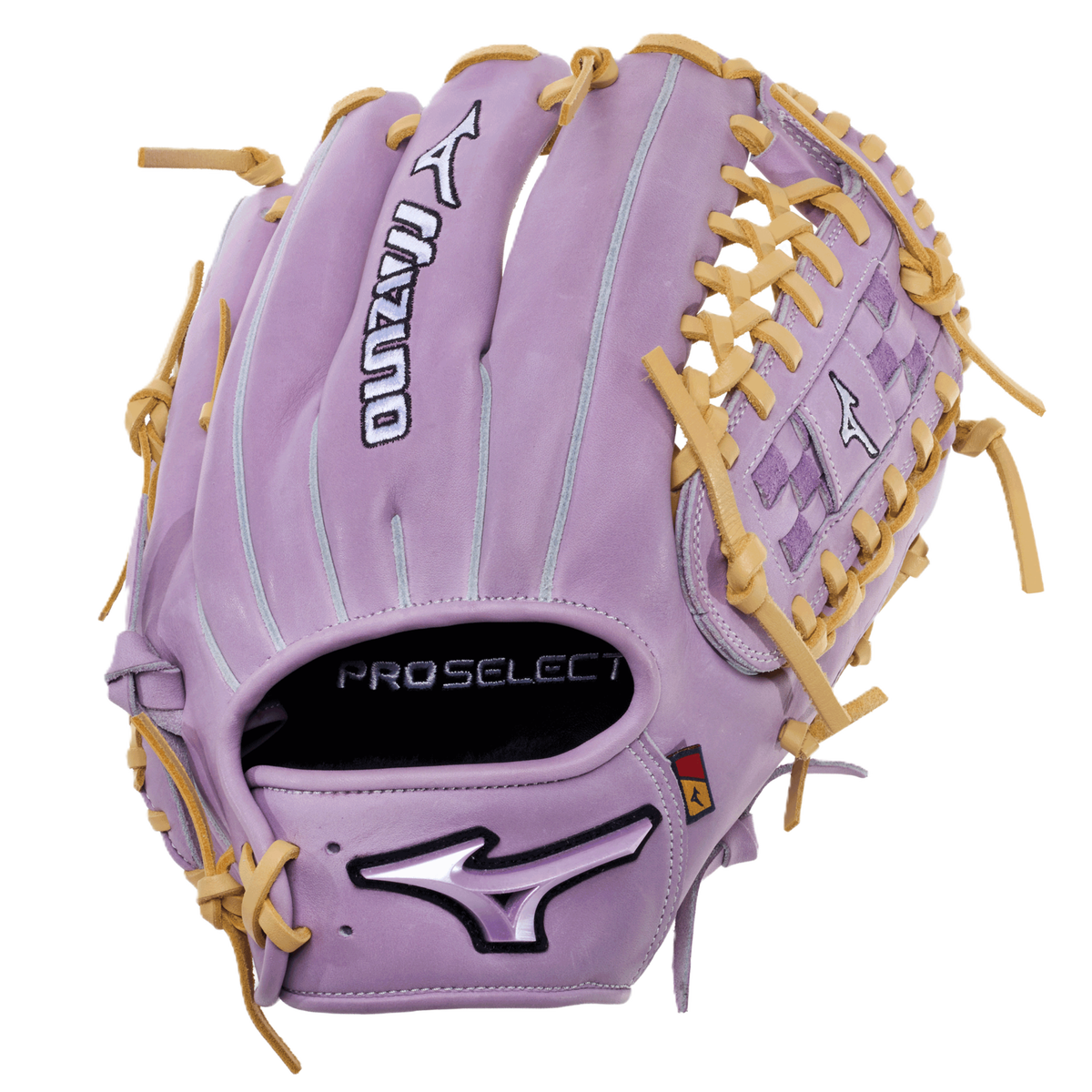 Mizuno 313480 Gpsf-14d Pro Select Fastpitch 12.00’’ Infield Glove - Lavender - Right Throw