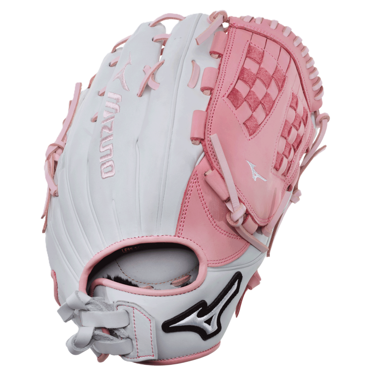 Mizuno 313485 Gmvp1250pf5lp Mvp Prime Fastpitch Lp 12.50’’ Outfield Glove - White Pink - Left Throw