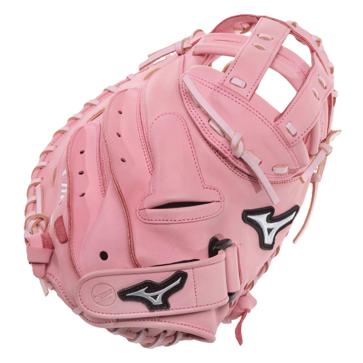 Mizuno 313487 Gxs50pf5lp Mvp Prime 34.00’’ Fastpitch Catcher’s Mitt - White Pink - Left Throw