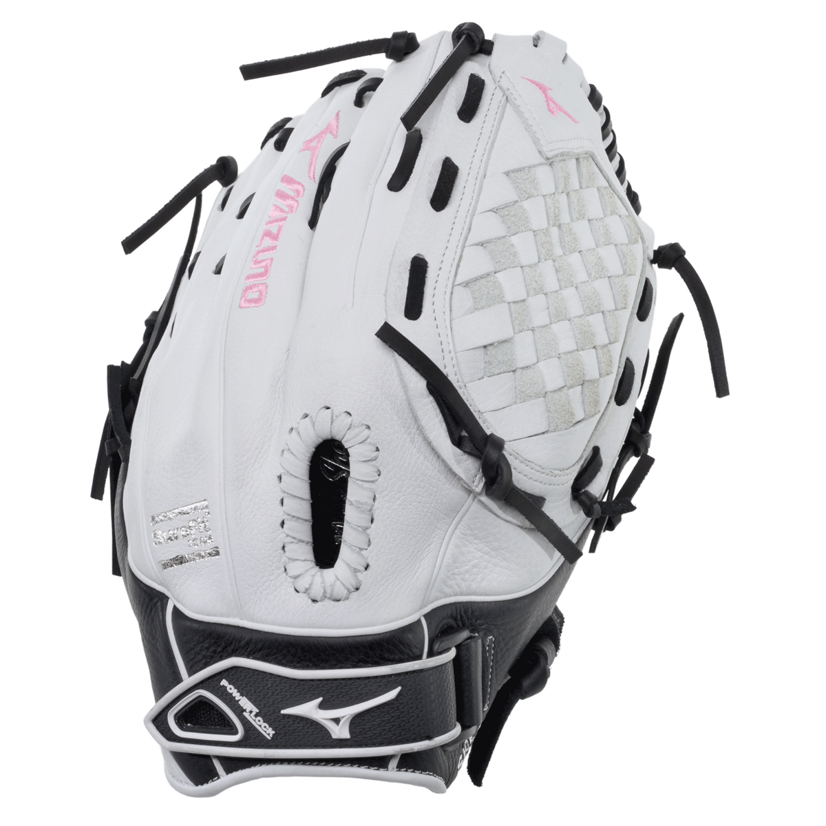 Mizuno 313493 Gpsl1250f4 Prospect Select Fastpitch 12.50’’ Outfield Glove - White Black - Left Throw