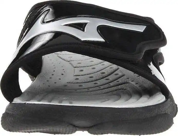 Mizuno 320423 Runbird Slide 6 - Black Silver