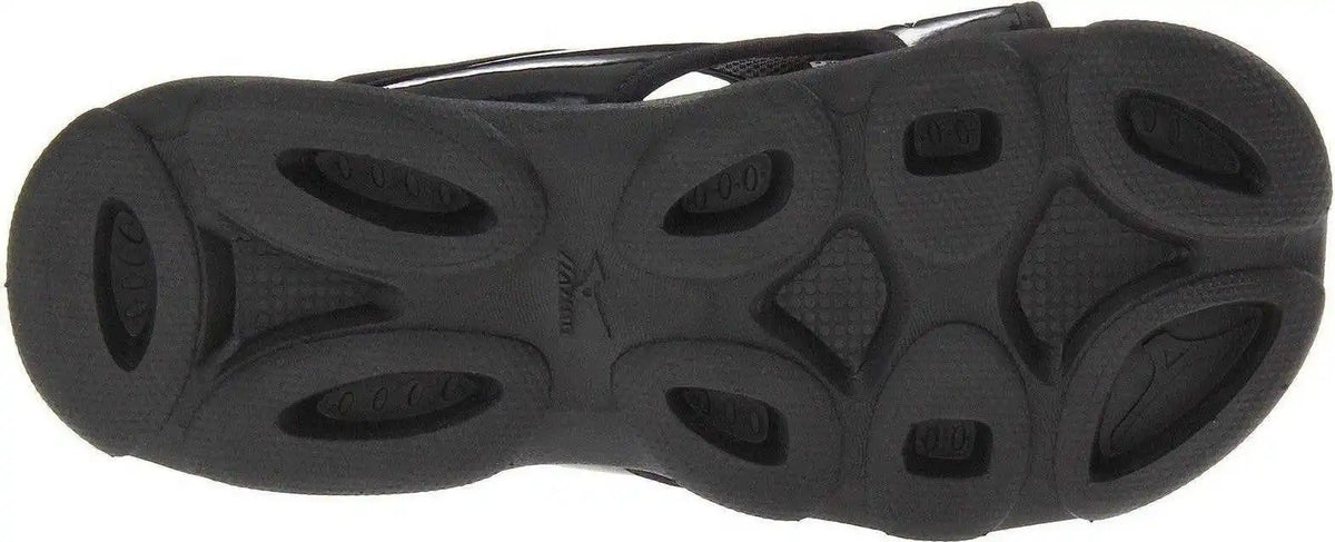 Mizuno 320423 Runbird Slide 6 - Black Silver