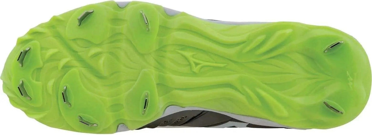 Mizuno 320546 9-spike Advanced Sweep 3 Cleats - Gray White