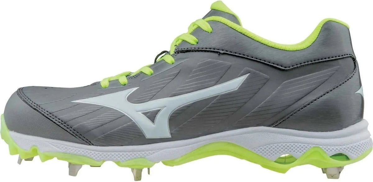 Mizuno 320546 9-spike Advanced Sweep 3 Cleats - Gray White