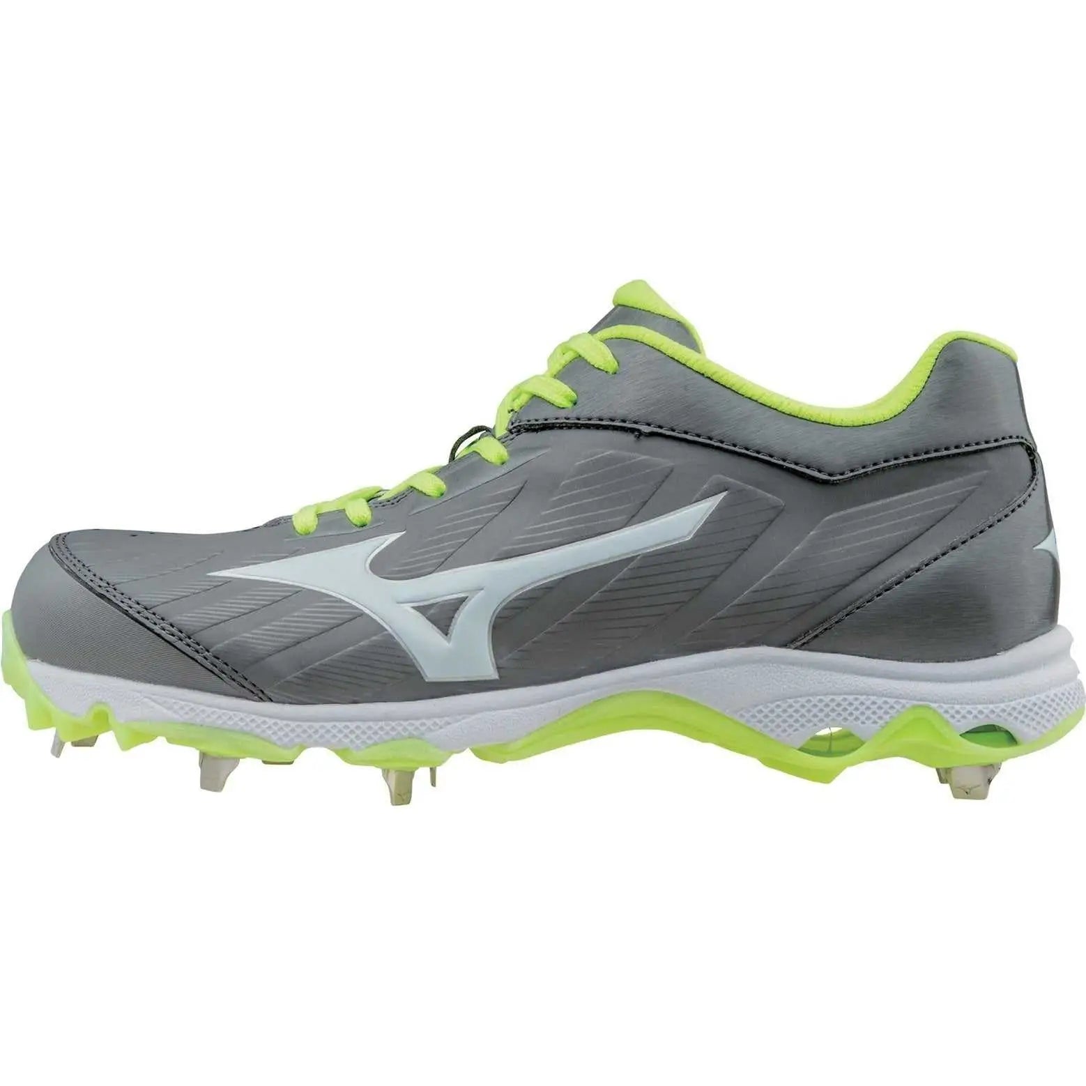 Mizuno 320546 9-spike Advanced Sweep 3 Cleats - Gray White