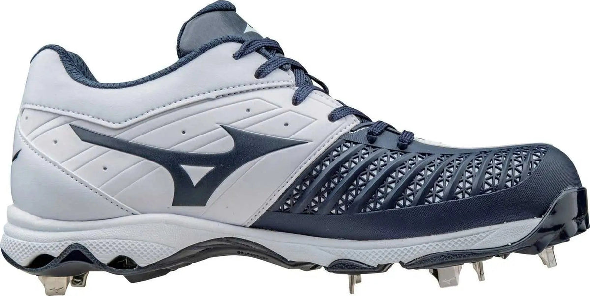 Mizuno 320546 9-spike Advanced Sweep 3 Cleats - White Navy