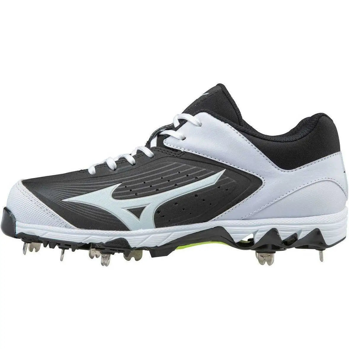 Mizuno 320554 9-spike Swift 5 Cleats - Black White