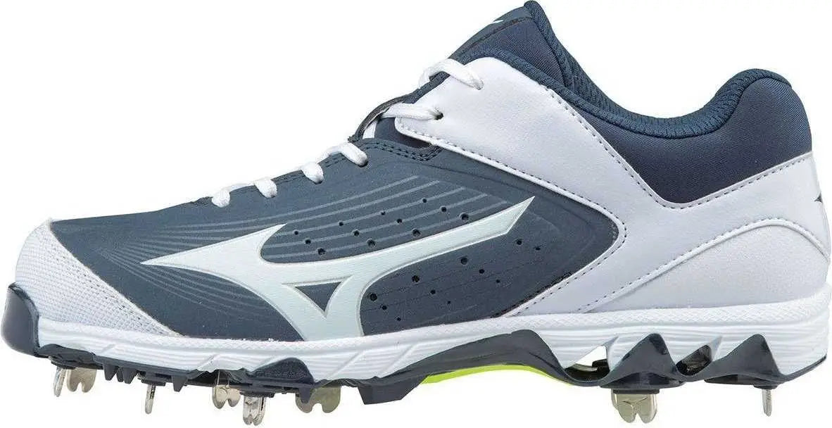 Mizuno 320554 9-spike Swift 5 Cleats - Navy White