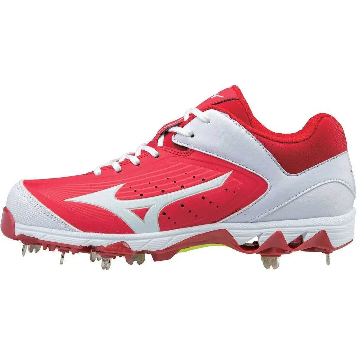 Mizuno 320554 9-spike Swift 5 Cleats - Red White