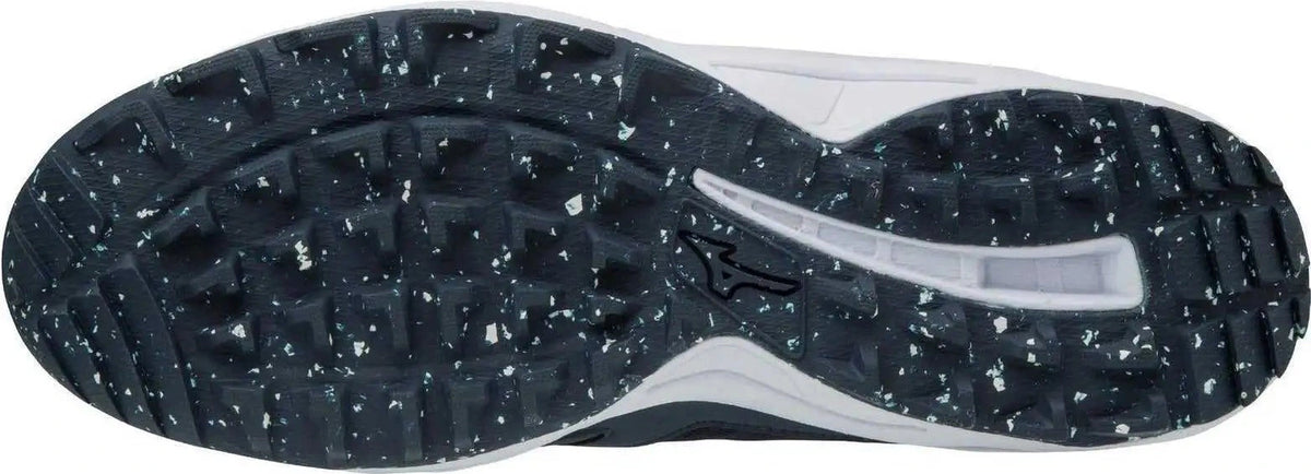 Mizuno 320565 Dominant All-surface Low Turf Shoe - Navy White