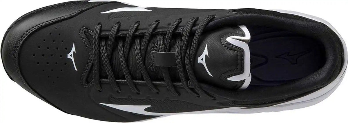 Mizuno 320619 Dominant 3 All Surface Women’s Turf Shoe - Black White